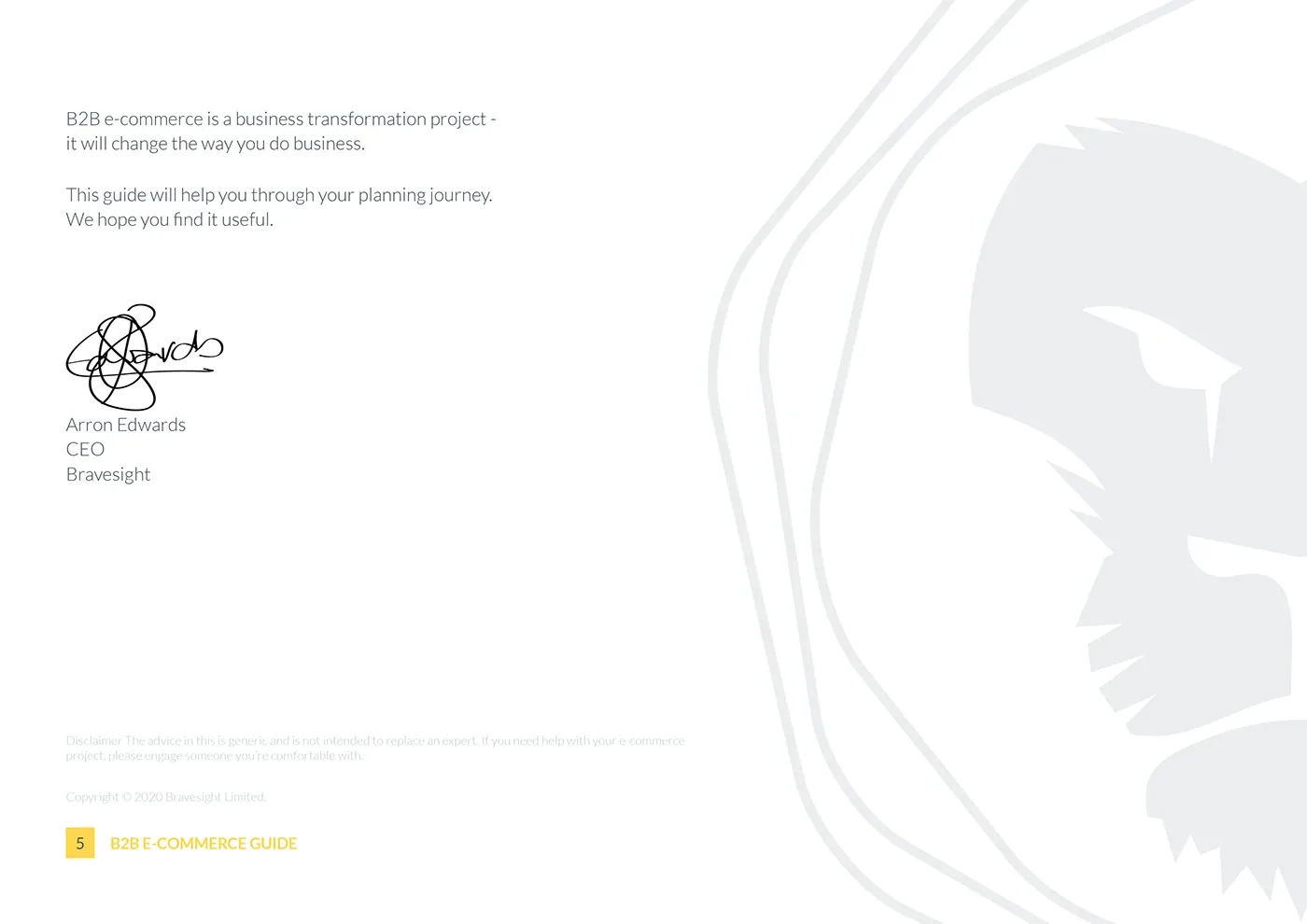 Bravesight E-commerce Guide Series · B2B E-commerce Guide, image 5