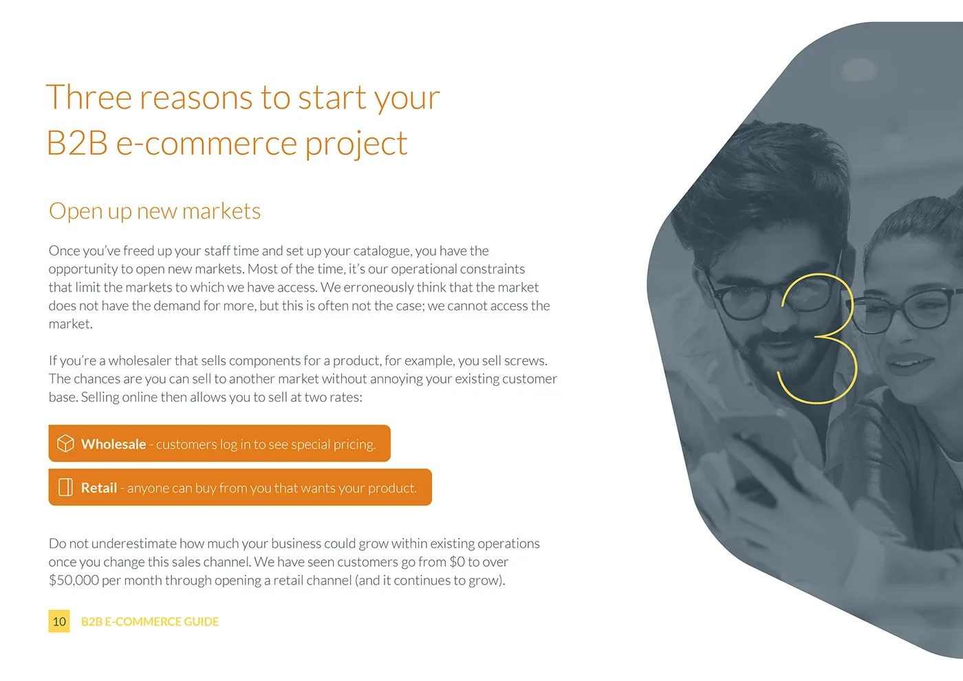 Bravesight E-commerce Guide Series · B2B E-commerce Guide, image 10
