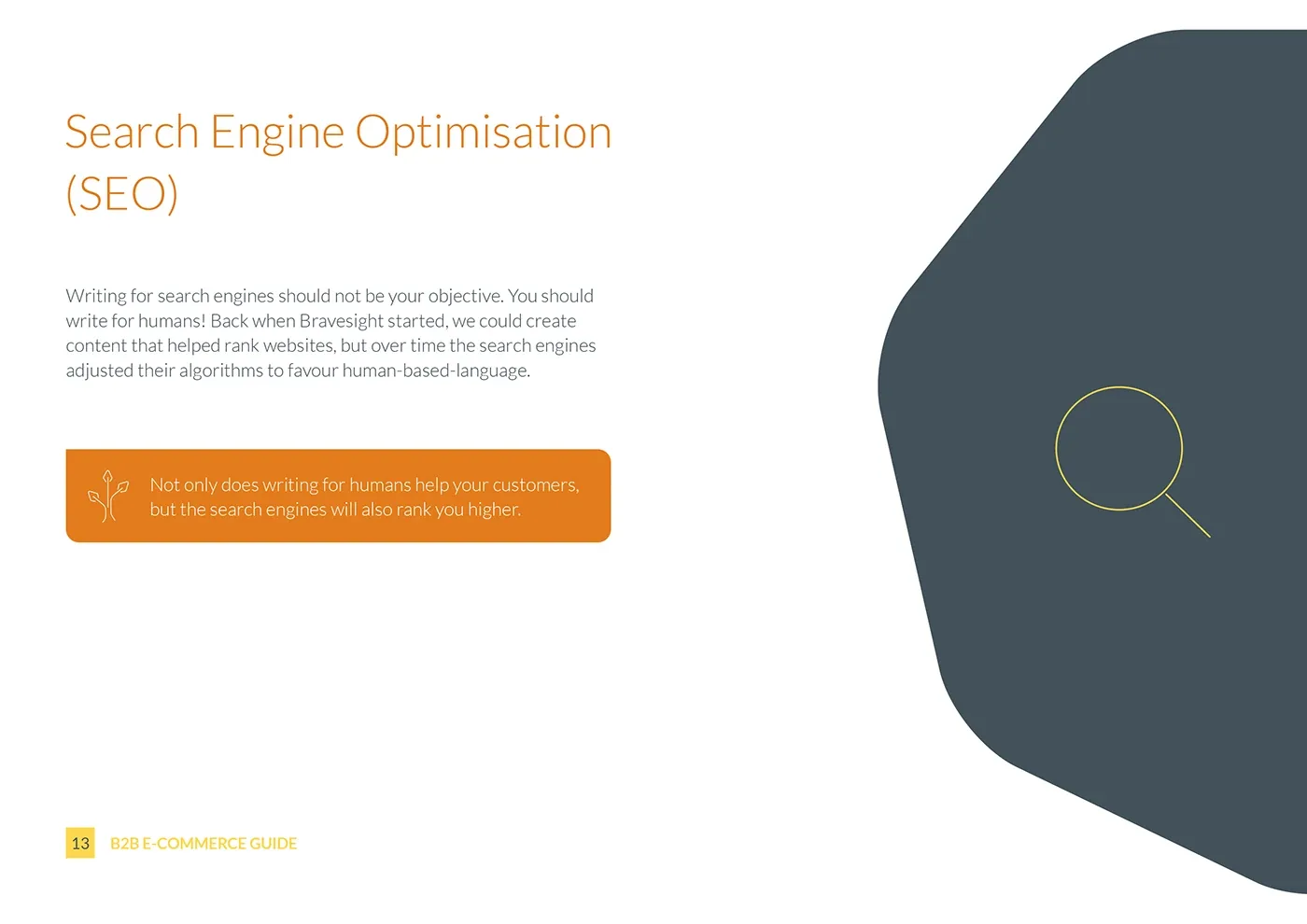 Bravesight E-commerce Guide Series · B2B E-commerce Guide, image 13