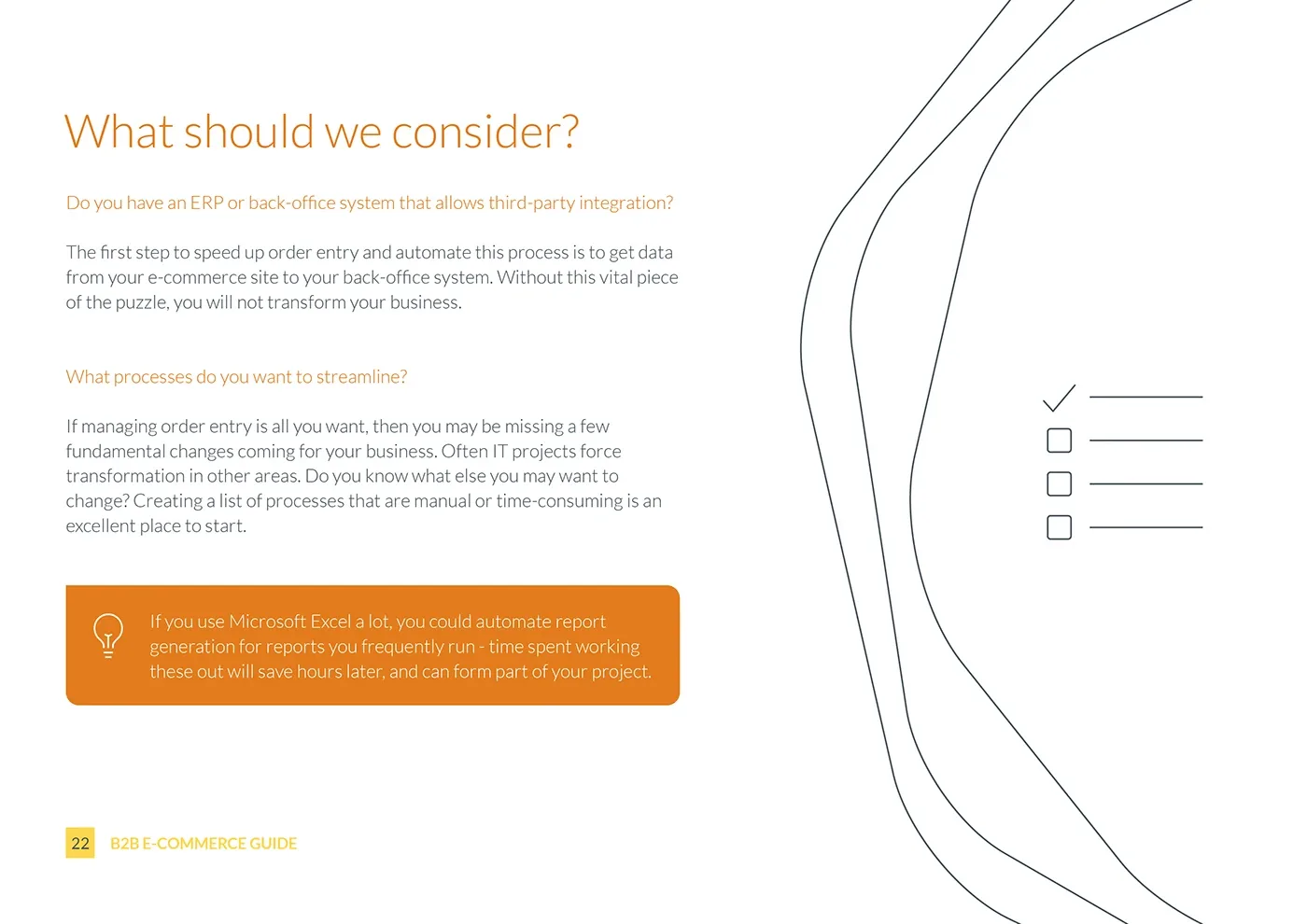Bravesight E-commerce Guide Series · B2B E-commerce Guide, image 22