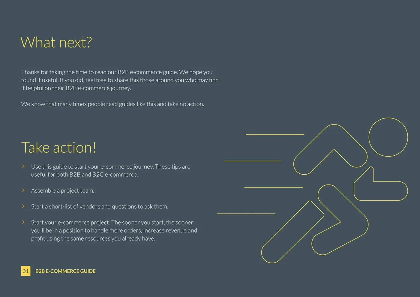 Bravesight E-commerce Guide Series · B2B E-commerce Guide, image 31