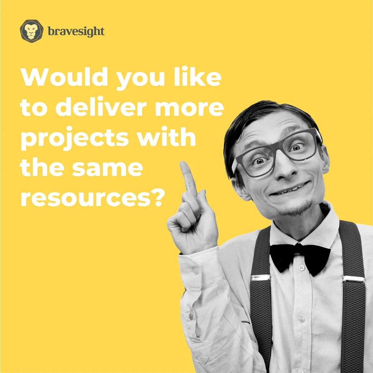 Bravesight LinkedIn Carousels · Proper project delivery on a tight budget, image 2