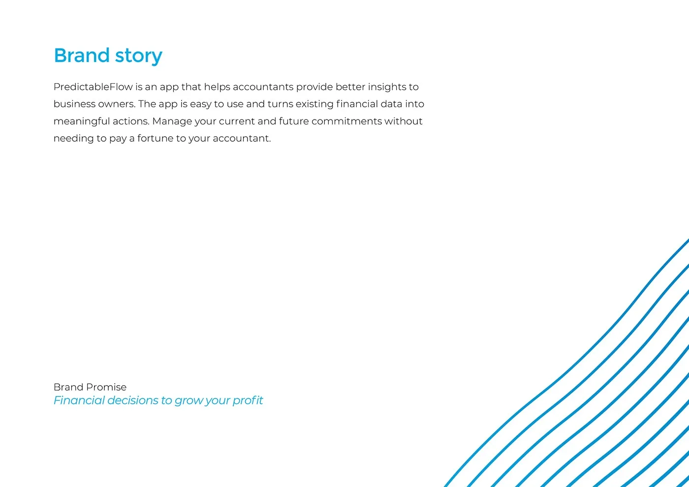 Predictable Flow Branding · Logo design studies, image 2