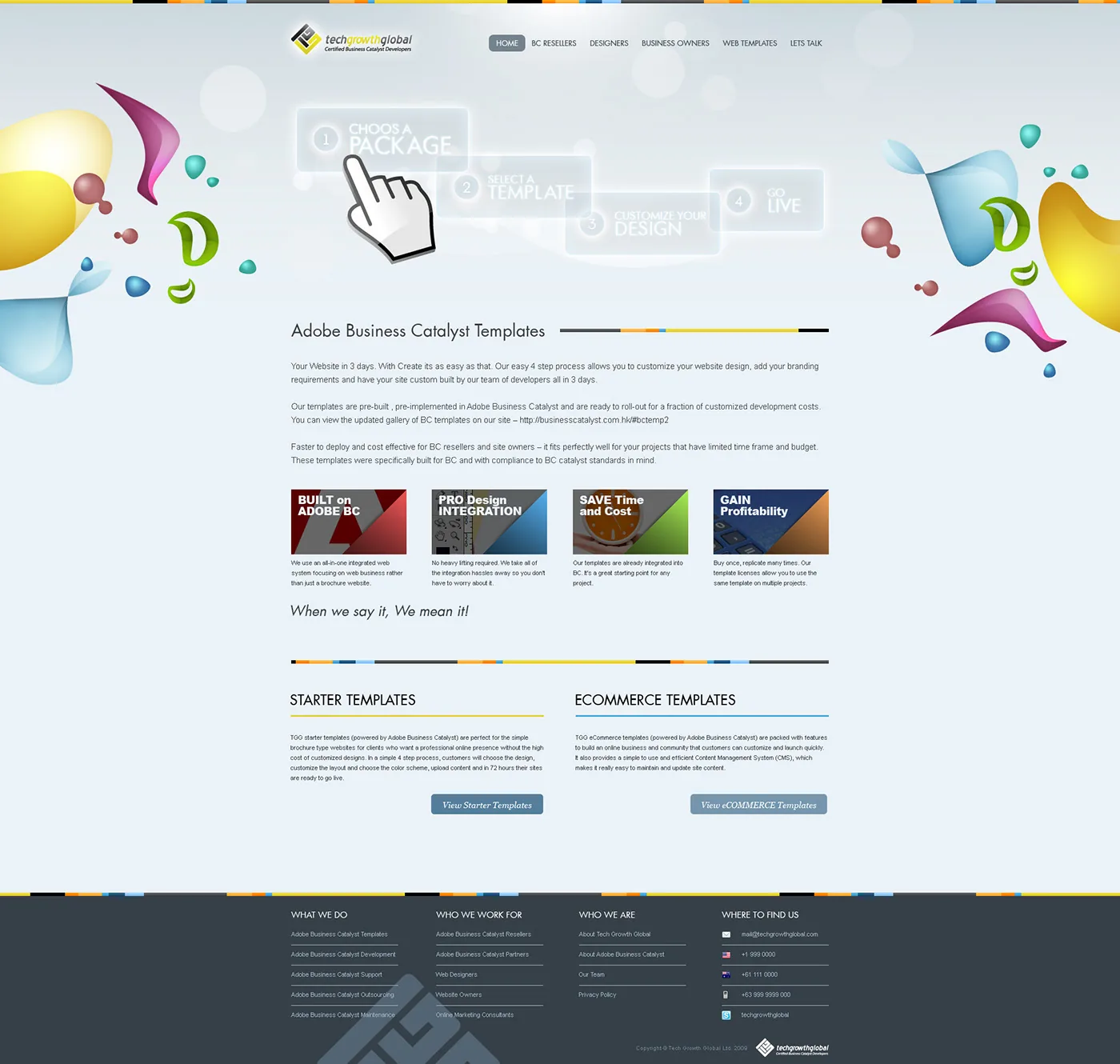 Techgrowthglobal Website, image 2